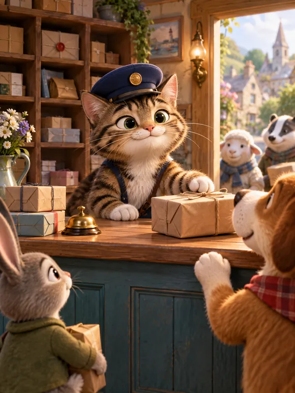 The Cat Who Ran the Post Office