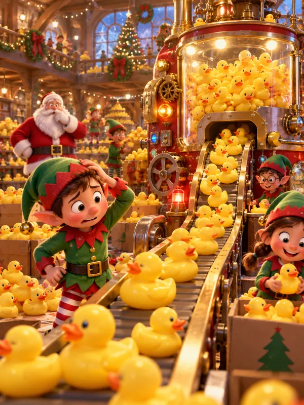 The Elf Who Broke the Toy Machine