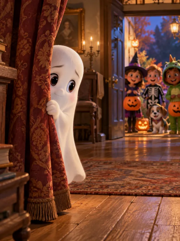 The Ghost Who Was Afraid of People