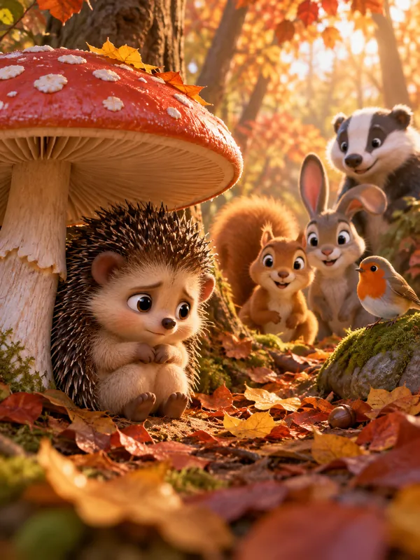 The Hedgehog Who Was Too Spiky