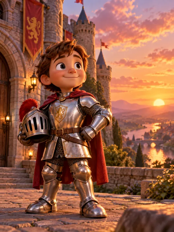 The Knight Who Was Scared of the Dark