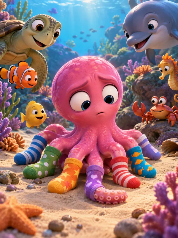 The Octopus Who Lost a Sock