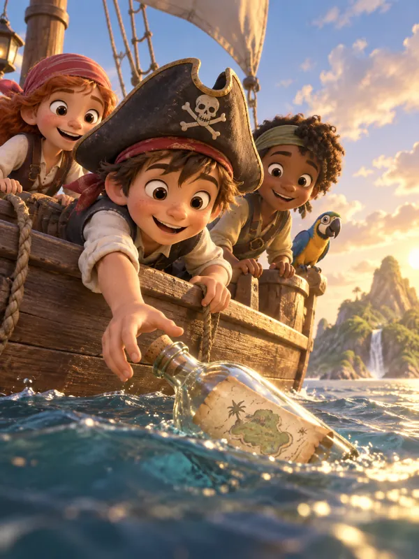The Pirates Who Found a Map