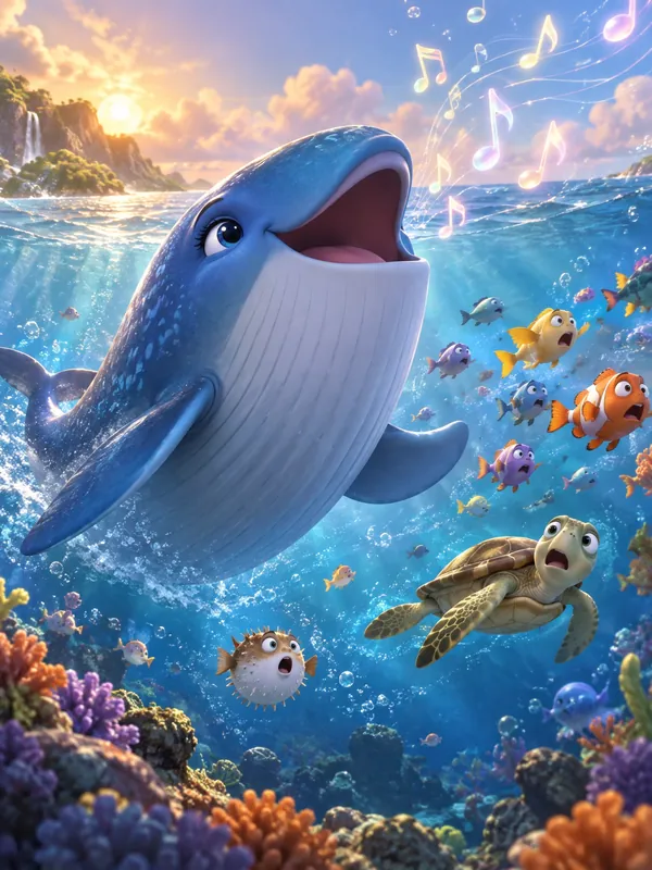 The Whale Who Sang Too Loud